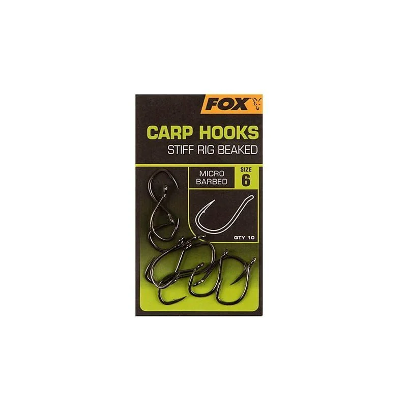 Haki Karpiowe Fox Carp Hooks Stiff Rig Breaked #4 Zamów dziś