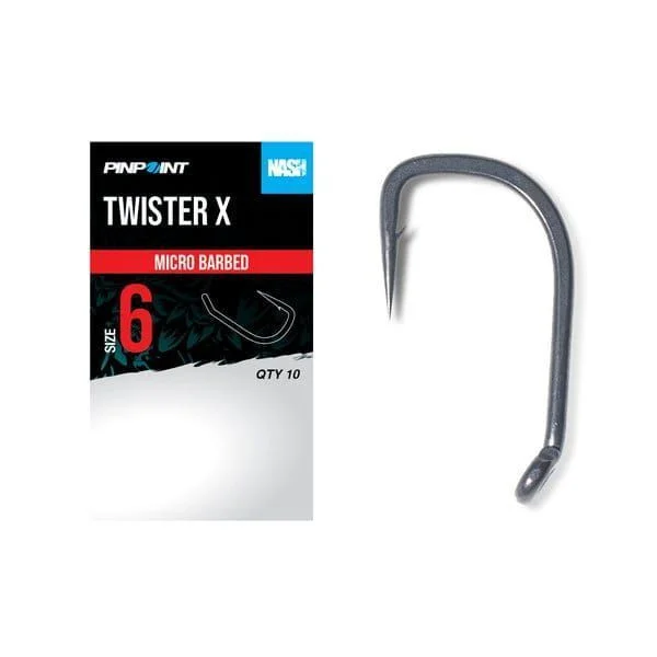 Promocja Haczyki Nash Twister X Barbed - 4