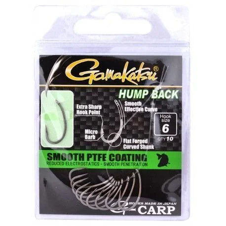 Oferta Haczyki Gamakatsu G-Carp Hump Back Grey #4 10szt.