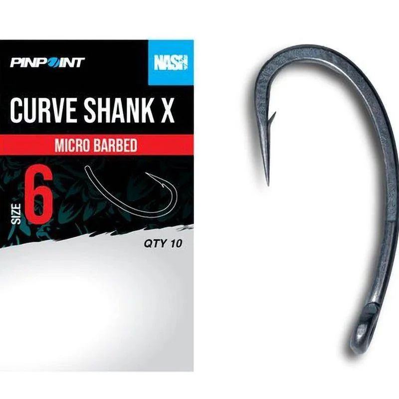 Taniej Haczyki Nash Curve Shank X Barbed - 4
