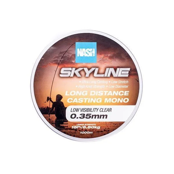 Żyłka Karpiowa Nash Skyline Mono Clear 15lb / 0.35mm - 1000m Zamów teraz