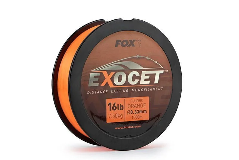 Żyłka Fox Exocet Fluoro Orange Mono #0.35mm/8.0kg - 1000m Oferta
