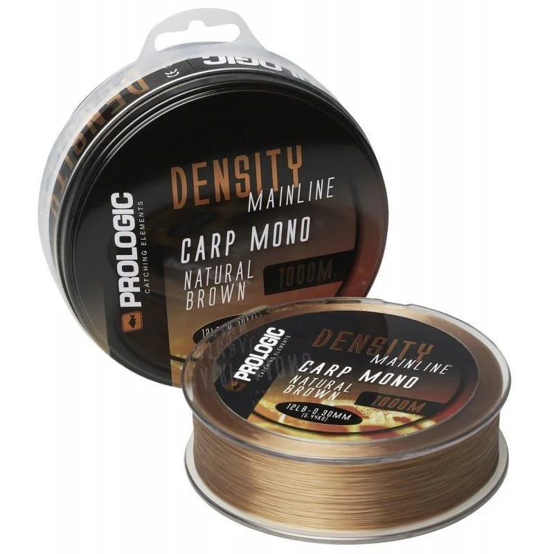 Łatwy zwrot Żyłka Prologic Density Carp Mono 0,40mm / 1000m - Brown