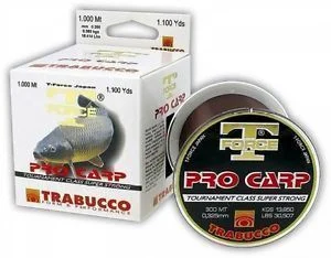 Żyłka Trabucco T-Force Pro Carp, średnica 0,286mm, długość 300m, wytrzymałość 9,8kg Popularny