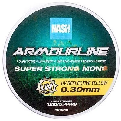 Kup online Żyłka Nash Baseline Mono 0.30mm 1000m 5.4kg UV Yellow