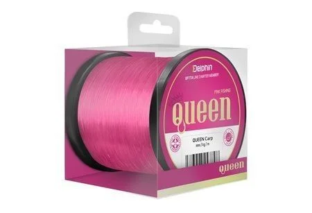 Bestseller Żyłka Delphin QUEEN Carp różowa 0,35mm 9,1kg 15000m