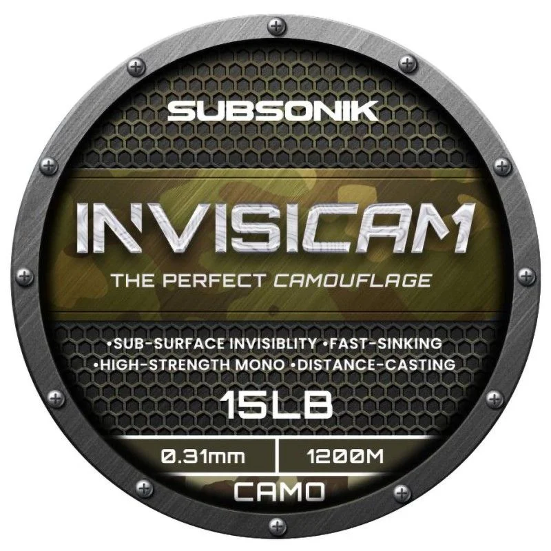 Żyłka Karpiowa Sonik Subsonik Invisicam Snag Leader 65lb 100m (0.65mm) Okazja