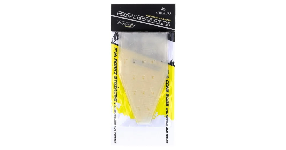 Oferta Woreczki PVA Mikado Stożkowe z Zamknięciem i Otworami - 18x10cm
