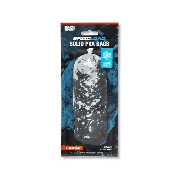 Nash Speedload Solid PVA Bag Large - Fast Melt Hit sprzedaży