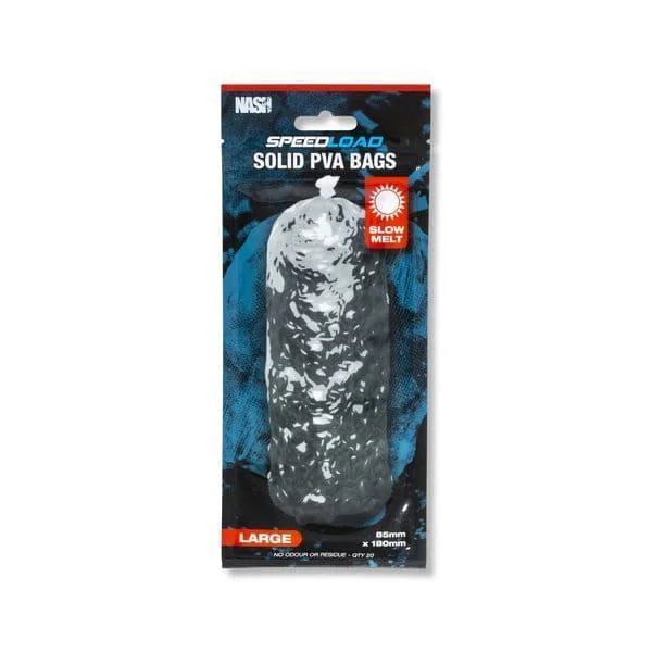 Niska cena Nash Speedload Solid PVA Bag Large - Slow Melt
