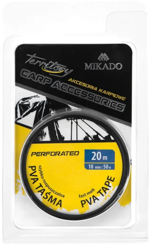 Darmowy zwrot Taśma perforowana Mikado PVA 10mm 20m 50U