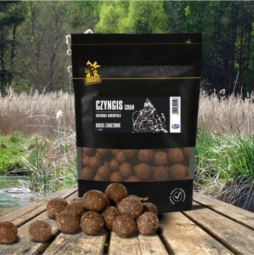 Bestseller Kulki Zanętowe Invader Czyngis Chan 20mm / 800g - Wątroba / Kukurydza