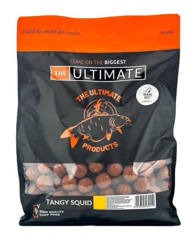 UltimateProducts Top Range Boilies 24mm / 1kg - Tangy Squid Najlepsza cena