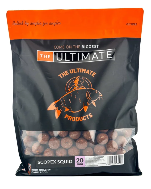UltimateProducts Top Range Boilies 16mm / 1kg - Scopex Squid Ostatnie sztuki