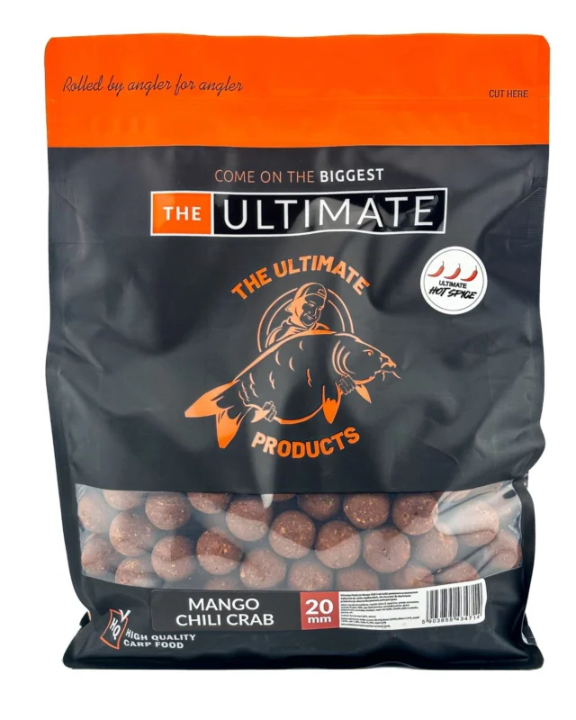 UltimateProducts Top Range Boilies 24mm / 1kg - Mango Chili Crab Szybka dostawa