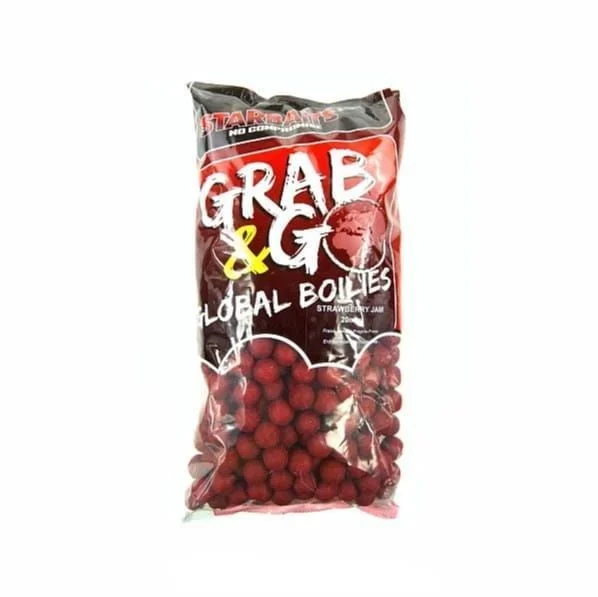 Kulki Starbaits Grab&Go Global Boilies 20mm / 5kg - Strawberry Jam Oferta limitowana