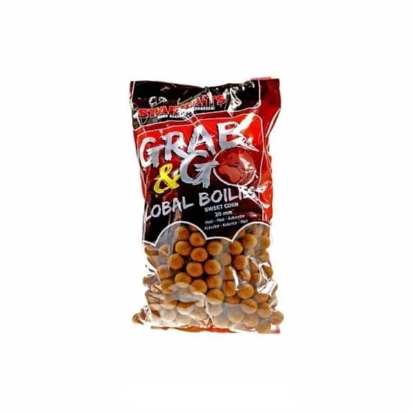 Darmowy zwrot Kulki Starbaits Grab&Go Global Boilies 20mm / 5kg - Sweet Corn