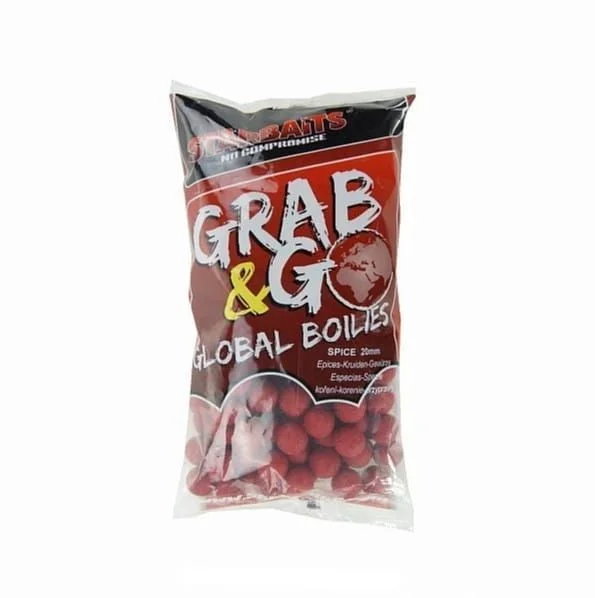 Kulki Starbaits Grab&Go Global Boilies 20mm / 1kg - Spice Darmowy zwrot