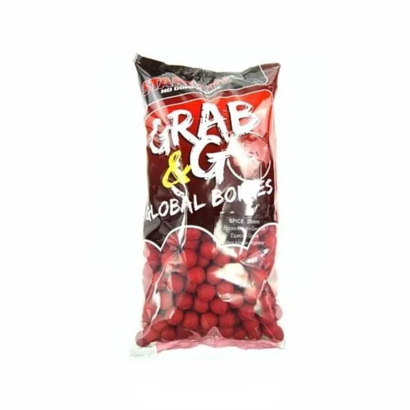 Kulki Starbaits Grab&Go Global Boilies 20mm / 2.5kg - Spice Darmowy zwrot