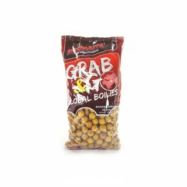 Bezpieczna płatność Kulki Starbaits Grab&Go Global Boilies 20mm / 5kg - Banana Cream