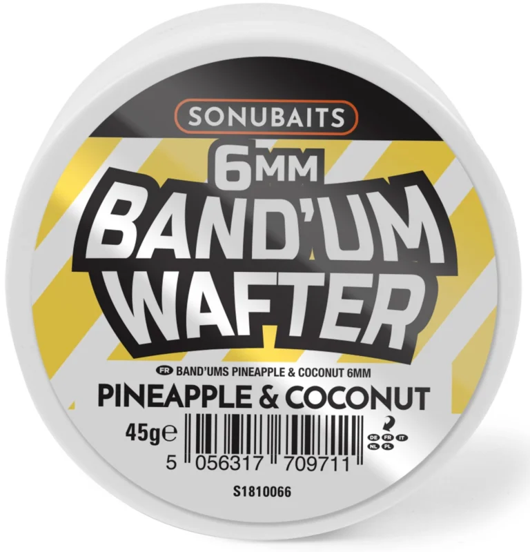 Kulki proteinowe Wafters Sonubaits Band'UM 6mm 45g - Pineapple&Coconut Zamów dziś