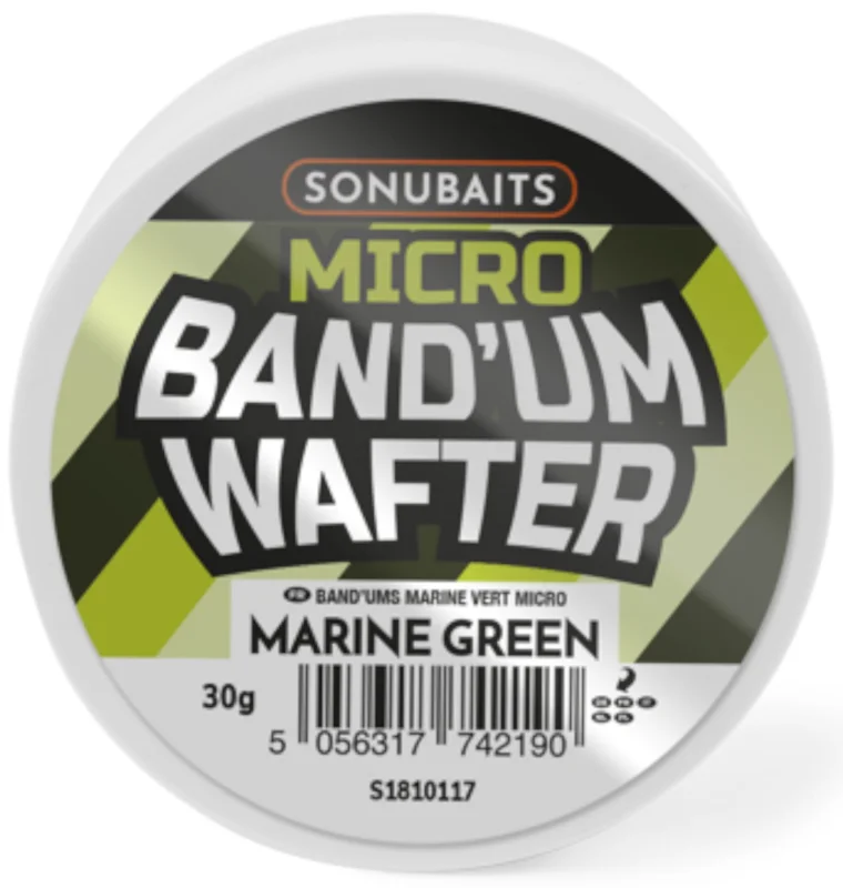 Tylko dziś Kulki proteinowe Sonubaits MICRO BANDUM WAFTER MARINE GREEN (30g)