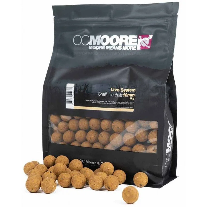 Bestseller Kulki CC Moore Shelf Life Baits Live System 18mm 1kg