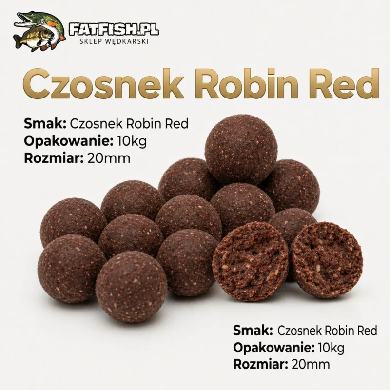 Kulki Zanętowe Czosnek Robin Red 10kg 20mm Hit cenowy