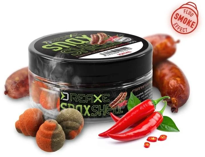 Hit cenowy Kulki proteinowe Delphin D Snax Shell 14mm/30g Frankfurterka – Chilli