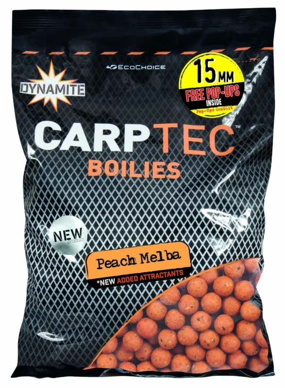 Zamów dziś Kulki proteinowe Dynamite Baits Carptec Peach Melba 20mm 1.8kg