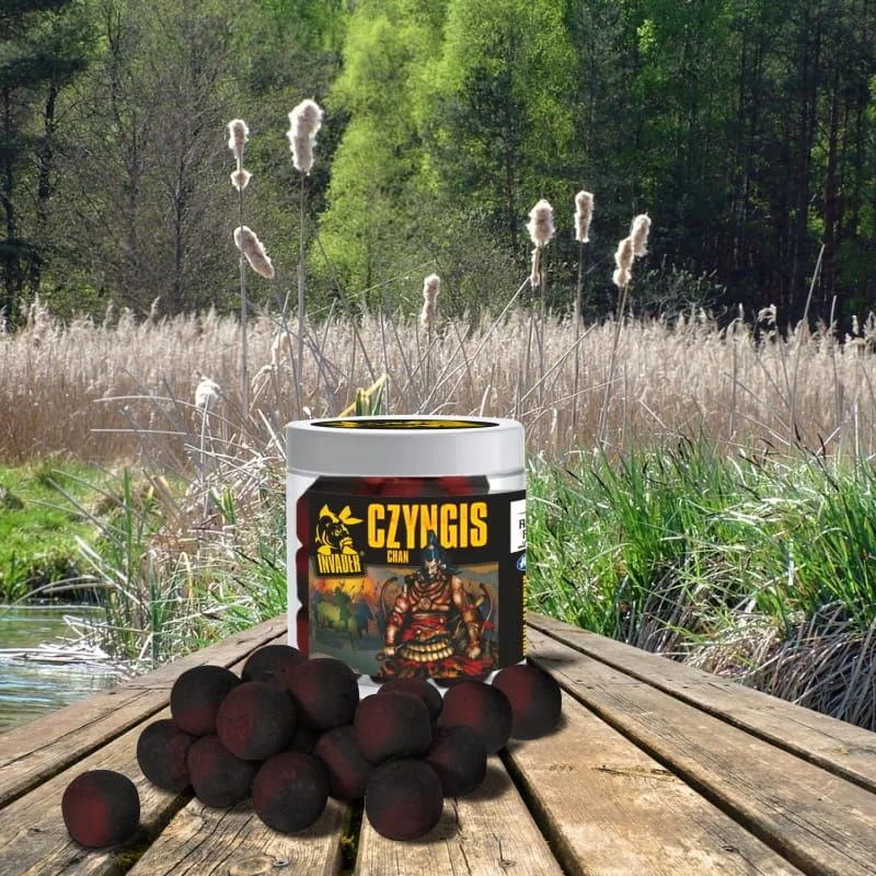 Kulki Haczykowe Invader Czyngis Chan 14x20mm / 250ml PRZYPRAWY / ZIOŁA Darmowa dostawa