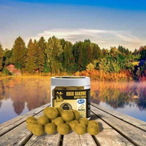 Cena promocyjna Kulki Haczykowe Invader Victory 14x20mm / 250 ml- Orzech Tygrysi