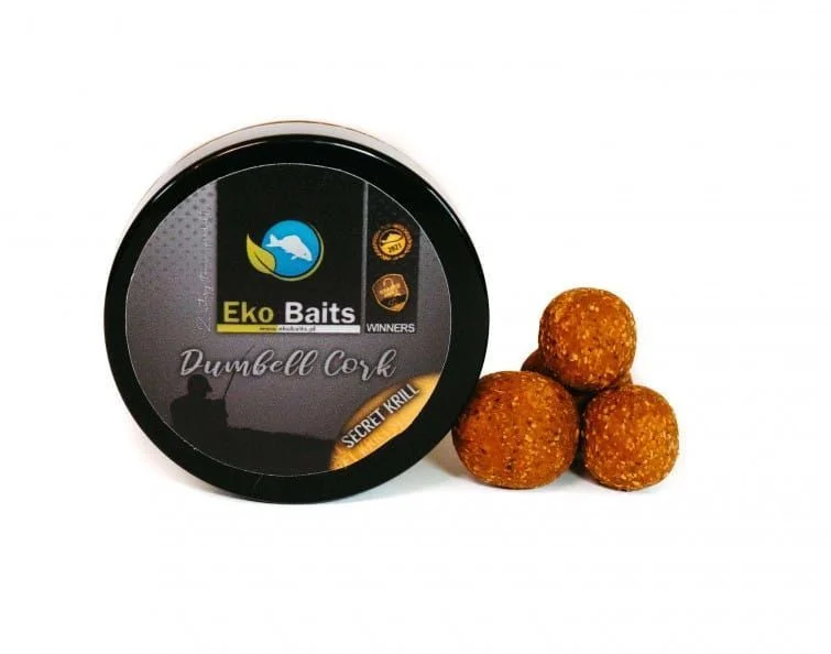 Zamów dziś Kulki Hakowe Eko Baits Dumbell Cork Secret Krill 20/24mm - 200ml