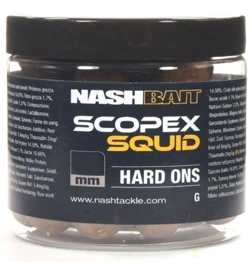 Szybka wysyłka Kulki proteinowe NASH Scopex Squid Hard Hookbaits