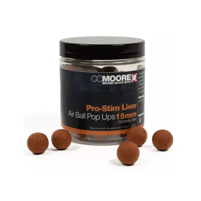 Wybór klientów Kulki CC Moore Pro-Stim Liver Air Ball Pop Ups 15 mm