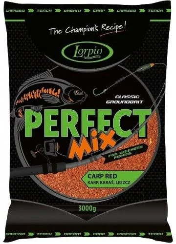 Kup teraz Zanęta Lorpio PERFECT MIX CARP RED 3kg