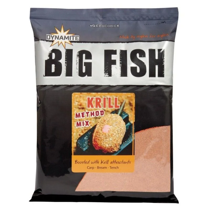 Dostępne od ręki Zanęta Dynamite Baits Big Fish 1,8kg Krill Method Mix