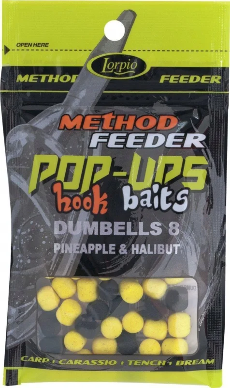 Lorpio Pop-Ups Dumbells Pineapple&Halibut 15g Zniżka