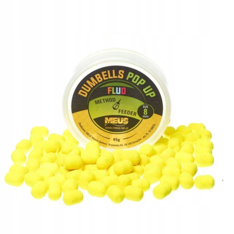 Meus Dumbells Fluo Mini Pop Up 8mm 15g Czekolada O Bestseller