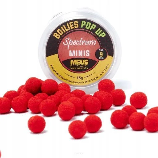 Meus Kulki Pop Up Spectrum Truskawka 9mm 15g Minis Zniżka