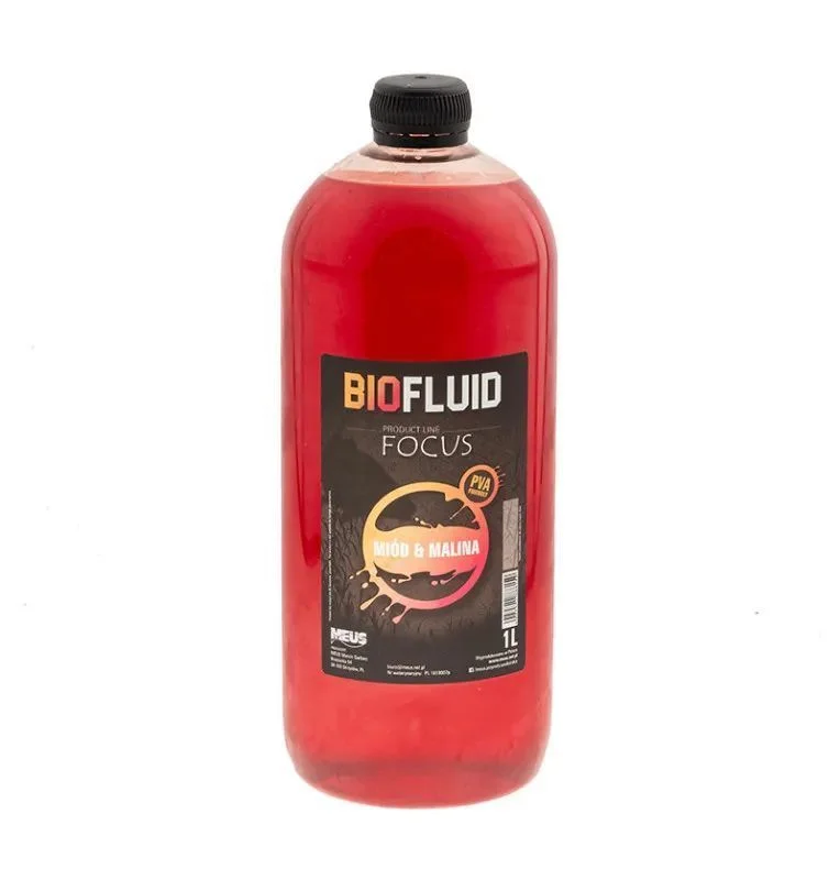 Meus Focus Bio Fluid 1L Honig & Himbeere Liquid PVA Friendly Wybór klientów