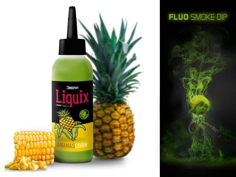 Darmowa dostawa Fluo dip D SNAX LiquiX /100ml, Kukurica-Ananás