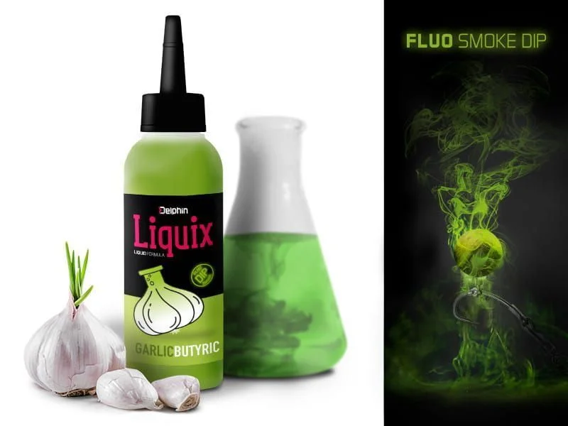 Fluo dip D SNAX LiquiX /100ml, Cesnak-Butyric Cena promocyjna