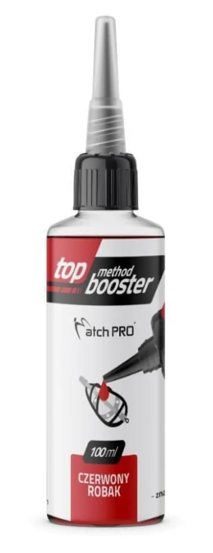 Booster MatchPro Top Method Czerwony Robak 100ml Ekspresowa dostawa