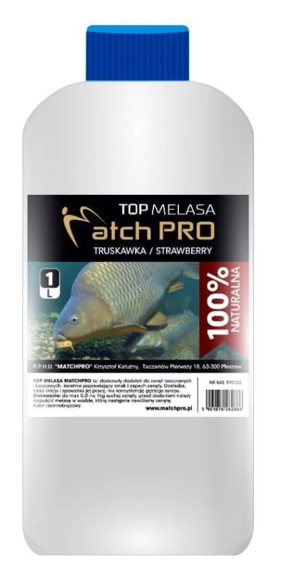 Tylko do końca tygodnia Melasa MatchPro Top Truskawka 1000ml