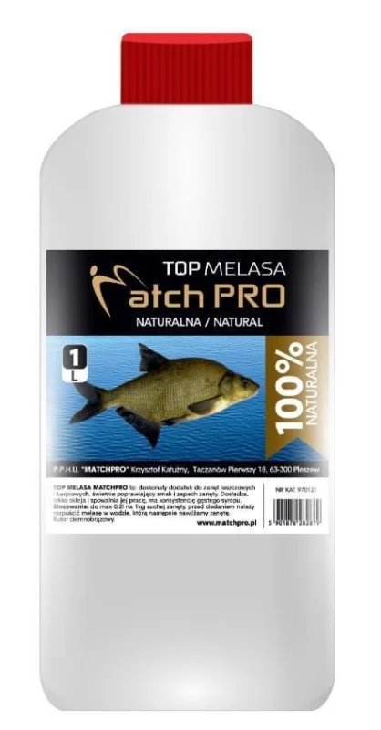 Zniżka Melasa MatchPro Top Naturalna 1000ml
