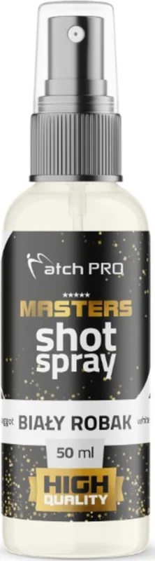Ekspresowa dostawa Atraktor MatchPro Master Shot Spray Biały Robak 50ml