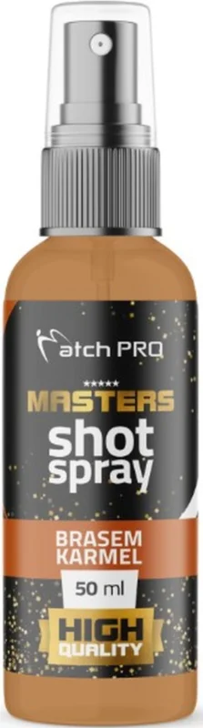 Atraktor MatchPro Master Shot Spray Brasem Carmel 50ml Tylko dziś