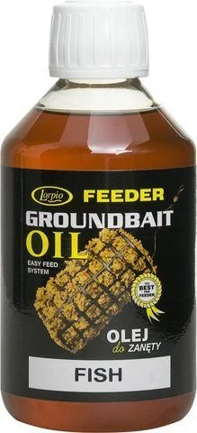 Olej Zanętowy Lorpio Feeder Groundbait Oil Fish 0,25l Hit sprzedaży