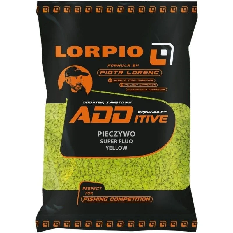 Rabat Dodatek do zanęt Lorpio Pieczywo Yellow 400g Żółte